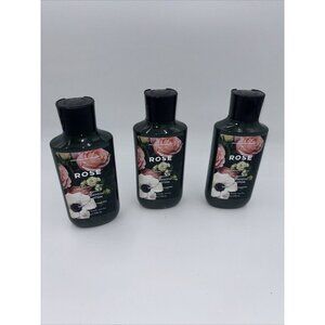 3 Bath & Body Works ROSE 24HR Moisture Body Lotion Cream 8 oz
